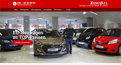 Desktop Screenshot of eurobil.de
